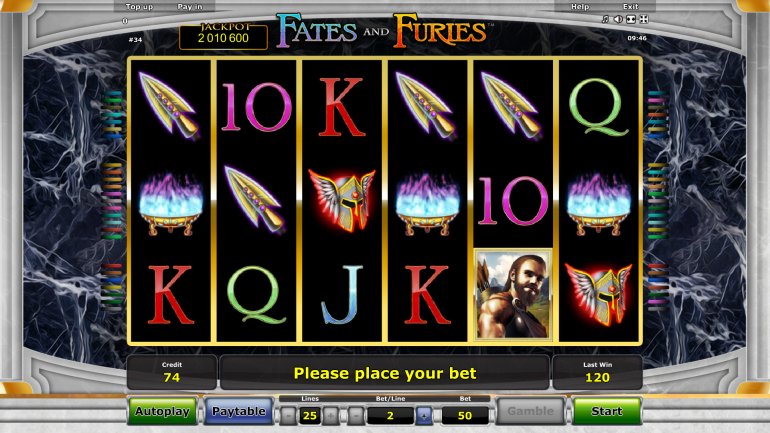 Fates and Furies slot